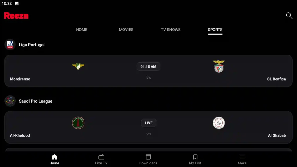 Reezn TV Movie Apk 2